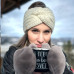Pletená čelenka TANJA ecru Pletená čelenka TANJA ecru