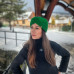 Pletená čelenka TANJA zelená Pletená čelenka TANJA zelená