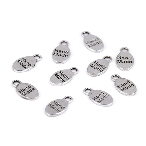 Kovový prívesok Handmade platina Kovový prívesok Handmade platina