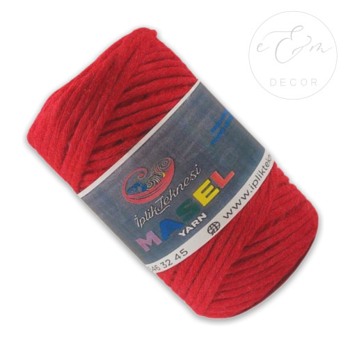 Masel Yarn 3 mm červená Masel Yarn 3 mm červená