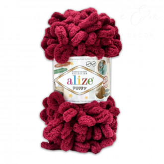 Alize Puffy 107 višňová Alize Puffy 107 višňová