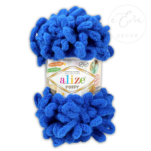 Alize Puffy 141 kráľovská modrá Alize Puffy 141 kráľovská modrá