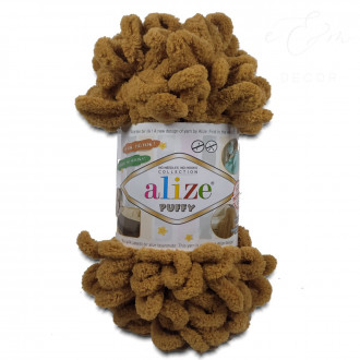 Alize Puffy 179 hnedý karamel Alize Puffy 179 hnedý karamel