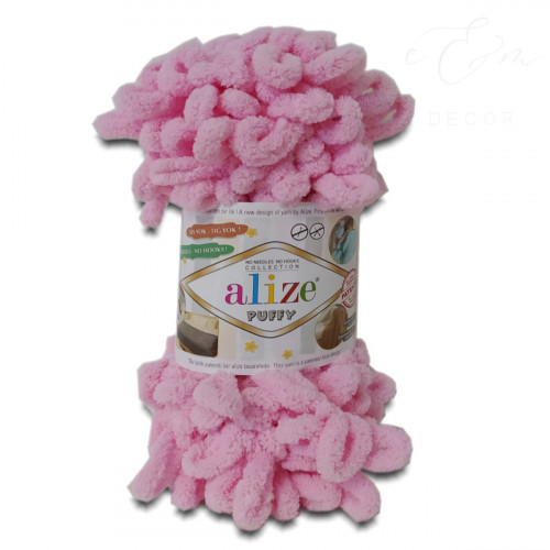 Alize Puffy 185 ružová Alize Puffy 185 ružová