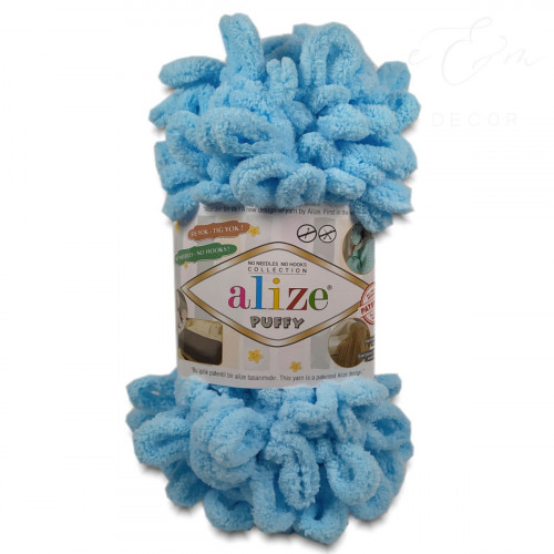 Alize Puffy 287 svetlá modrá Alize Puffy 287 svetlá modrá