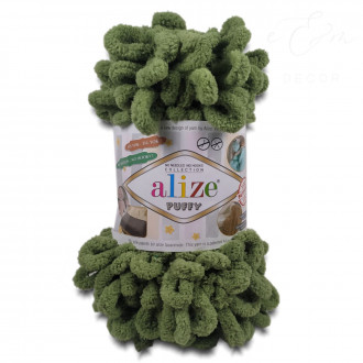 Alize Puffy 485 zelená Alize Puffy 485 zelená