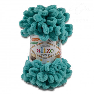 Alize Puffy 490 tyrkysová Alize Puffy 490 tyrkysová