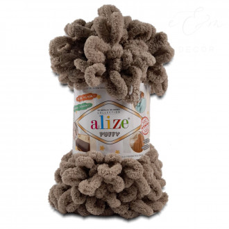 Alize Puffy 530 hnedá Alize Puffy 530 hnedá