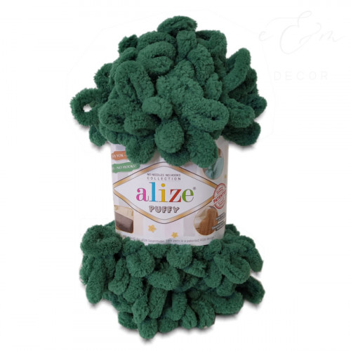 Alize Puffy 532 fľaškovo zelená Alize Puffy 532 fľaškovo zelená