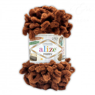 Alize Puffy 597 tehlová Alize Puffy 597 tehlová
