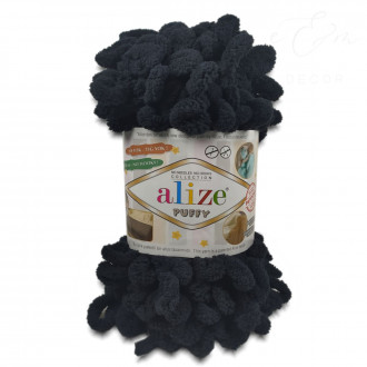 Alize Puffy 060 - čierna