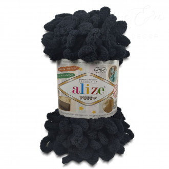Alize Puffy 60 čierna Alize Puffy 60 čierna