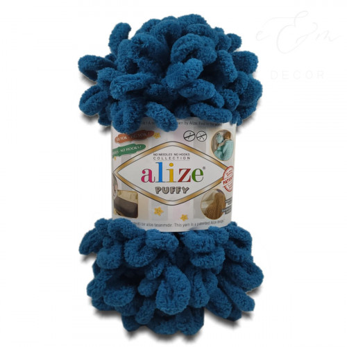 Alize Puffy 646 petrolejová Alize Puffy 646 petrolejová