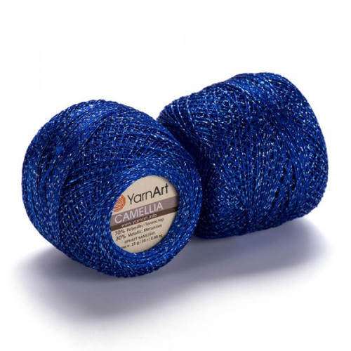 Yarn Art Camellia 428 modro strieborná Yarn Art Camellia 428 modro strieborná