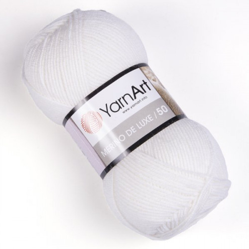 Yarn Art Merino De Luxe/50 501 Yarn Art Merino De Luxe/50 501