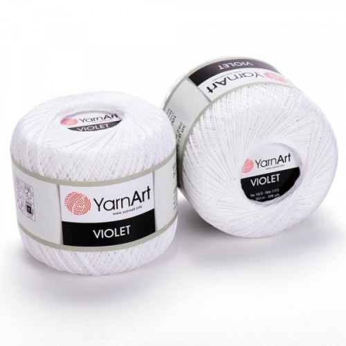 Yarn Art Violet 1000 biela Yarn Art Violet 1000 biela